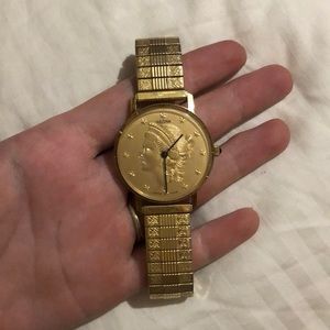 Vulcain vintage gold watch
